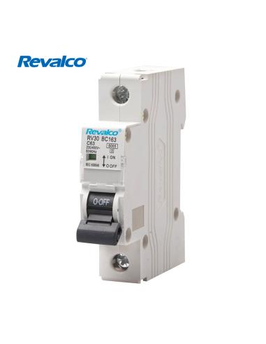 Magnetotermico revalco 1p 10a c 6ka resid/terciario 8425998025064 02506 REVALCO