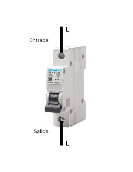 Magnetotermico revalco 1p 32a c 6ka resid/terciario 8425998025125 02512 REVALCO
