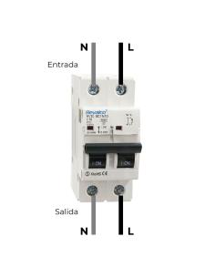 Magnetotermico revalco 1polo+ neutro 16a 8425998025613 02561 REVALCO 2
