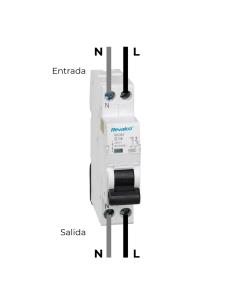 Magnetotermico revalco 1polo+ neutro 20a (estrecho) 8425998025675 02567 REVALCO 2