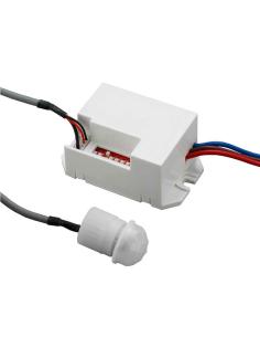 Detector  empotrable de movimiento con ajuste de tiempo y luz edm 8425998032277 03227 EDM