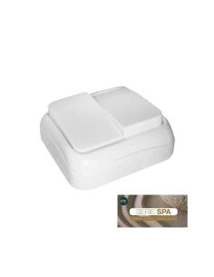 Doble interruptor superficie "serie spa"(bolsa blister) 8425998431568 43156 EDM