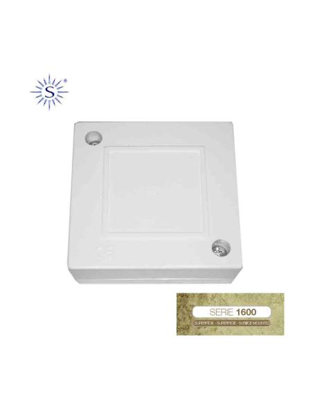 Caja empalme blanco/nieve solera 1662 8425998436129 43612 SOLERA