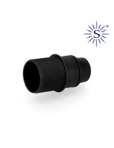 Portalamparas e-14 semi-roscado negro solera 6584ctn 8423220000445 44011 SOLERA