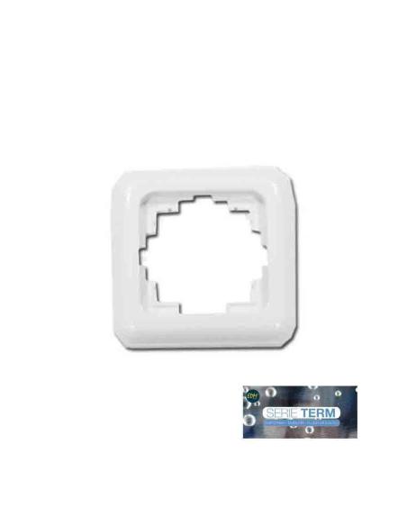 Marco un elemento  empotrar  "serie term" edm(bolsa blister) 8425998653205 65320 EDM