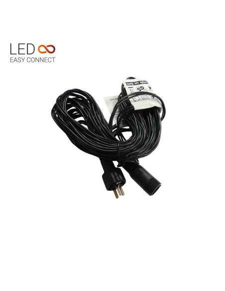 Prolongacion cable 5m para guirnalda o cortina easy-connect (interior-exterior) edm 8425998712476 71247 EDM