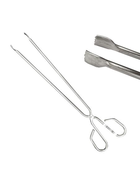 Pinzas para carne acero inox. 35cm 8423171044598 76245 SAUVIC