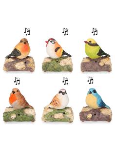 Figura pajaro con sensor de movimiento y sonido (modelos surtidos) 12,5cm 8711252157634 90026 PROGARDEN