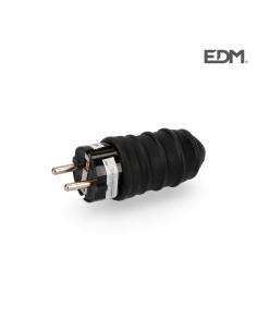 Clavija goma 16 a t/tl 4,8 mm. envasada edm 8434259000900 E42010 EDM