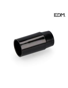 Portalamparas bk reforzado e-14 negro envasado edm 8434259001709 E44103 EDM