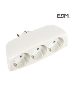 Multiconector triple  economico retractilado 8425998400434 R40043 EDM