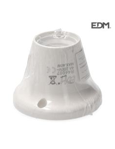 Portalamparas zocalo recto e27 retractilado edm 8425998440072 R44007 EDM 2