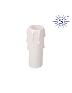 Vela mediana para port. e-14 blanco retractilado 8425998441253 R44125 EDM