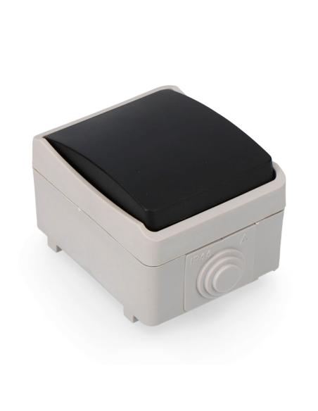 Pulsador estanco economico retractilado edm  ip44 8423220078444 R64032 EDM