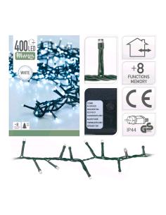 Guirnalda "tipo espino" multifuncion 400 led luz fria 11m (ip44 exterior) 8719202259933 71195 EDM 2