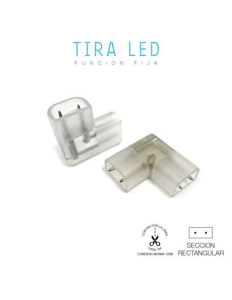 Conector (empalme) 90° para tira de led edm 8425998319286 31928 EDM
