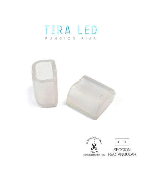 Protector tapon final para tira de led edm 8425998319293 31929 EDM