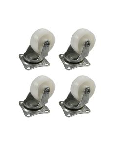 Set 4 ruedas 50mm blancas 8718026587406 85965 EDM