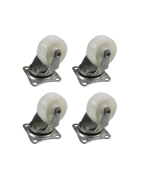Set 4 ruedas 50mm blancas 8718026587406 85965 EDM