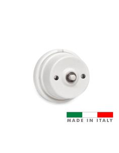 Mecanismo pulsador timbre porcelana serie vintage 10a-250v 8425998437539 43753 EDM