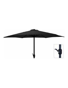 Parasol ø300cm altura maxima 3m  color: gris antracita 8719987832994 81905 AMBIANCE