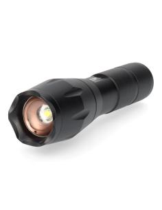 Linterna de aluminio con zoom. 1 led cree xml-t6 3xaaa (pilas incluidas) edm 8425998363982 36398 EDM