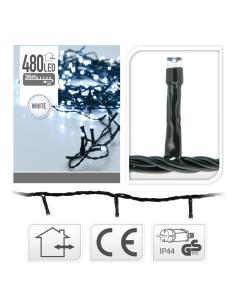 Guirnalda fija 480 leds blanco frio fuja 220v 39m ip44 8719202259025 71186 EDM 2