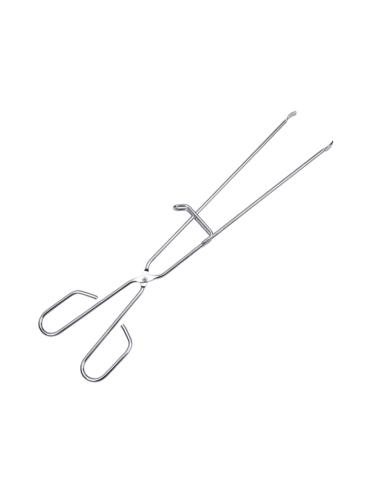 Pinzas para barbacoa de acero inox. con tope 45cm 8423171044765 76223 SAUVIC