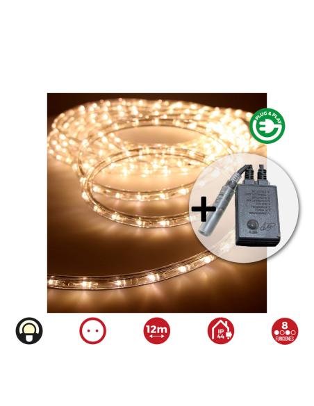 Kit flexiled 12m multifuncion blanco calido edm 8425998714920 71492 EDM