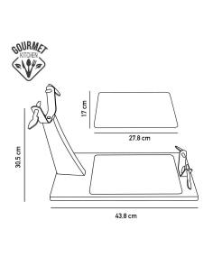 Jamonero top line con base ceramica edm 8425998765595 76559 EDM 2