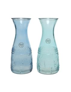 Botella de cristal con relieve dia10x25cm 1100ml 8719152854325 83258 EDM