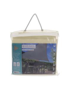 Toldo vela triangulo color: arena 3,6x3,6x3,6m ambiance 8719987805905 73028 AMBIANCE 2