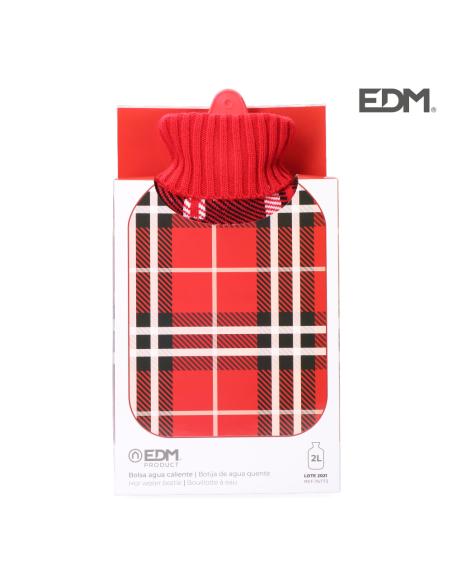 Bolsa de agua clasico escoces rojo 2 l 8425998767735 76773 EDM
