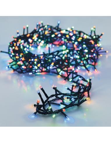 Guirnalda led "tipo espino" 560 leds multifuncion extra multicolor 14m 8719202261530 71384 EDM