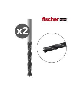 Pack 2 brocas madera hb 4 / 2k 530634 fischer 4048962204377 96189 FISCHER