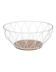 Frutero metálico baltik blanco 28cm 3560238986127 76846 SECRET DE GOURMET