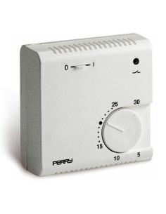 Termostato electronico de expansin de gas serie "teg" con luz piloto y selector "on/off" color blanco perry 8019108050178 03016 
