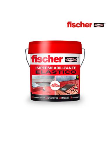 Impermeabilizante 1kg 750ml rojo con fibras 558428 fischer 4048962412208 96322 FICHER