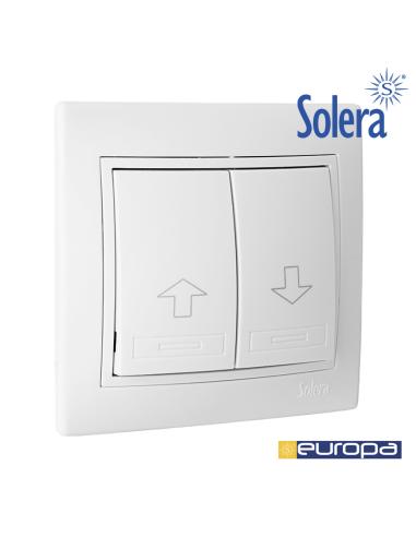 Pulsador de persiana 83x81x10mm 10a 250v s.europa solera erp20u 8423220076587 42920 SOLERA