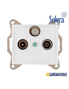 Toma final de satelite, tv y radio s.europa solera erp48 8423220094383 42933 SOLERA