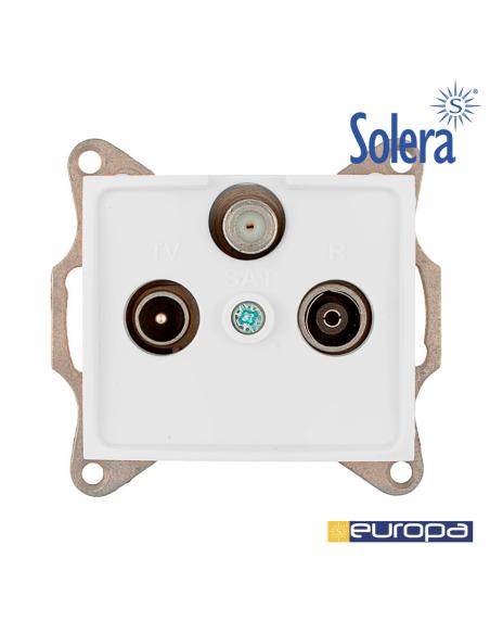 Toma final de satelite, tv y radio s.europa solera erp48 8423220094383 42933 SOLERA