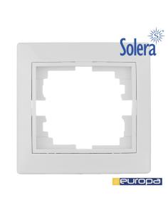 Marco para 1 elemento blanco 83x81x10mm s.europa solera erp71u 8423220076686 42952 SOLERA