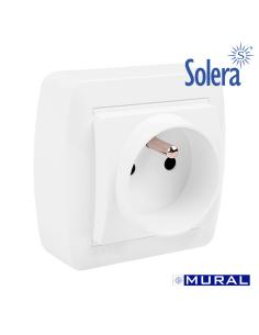 Base bipolar con sistema frances 74x72x42mm s. mural solera mur60fu 8423220096295 42984 SOLERA