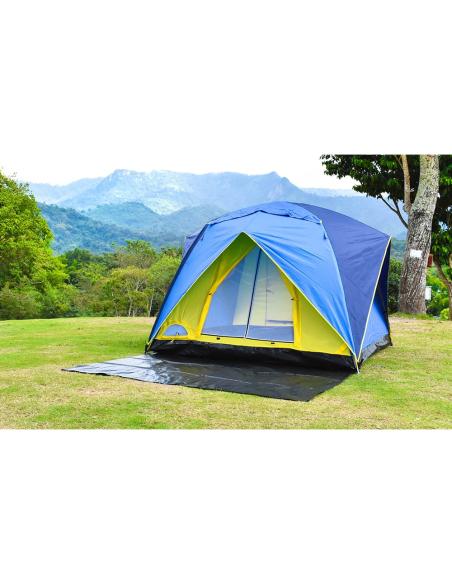 Malla de suelo para camping. color verde 3x6m fungo 8435310192985 81047 FUN & GO