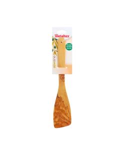 Espatula curvada madera de olivo 30 cm metaltex 8002525806121 75578 METALTEX 2