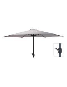 Parasol ø300cm altura maxima 3m color: gris claro 8719987798771 81916 EDM
