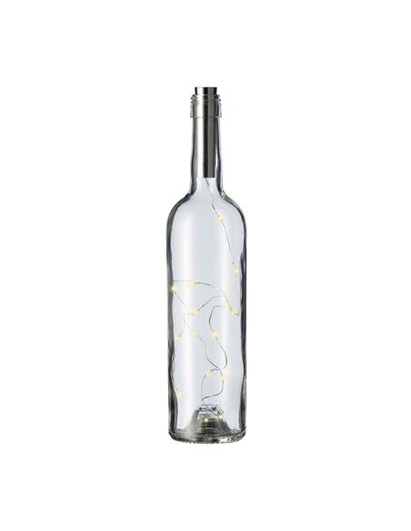 Tapon guirnalda micro led para botella 15 leds 8720093083484 72142 LUMINEO