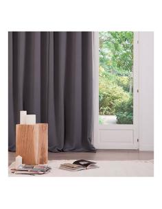 Pack 2ud cortina ocultación gris 135x240cm 3560239392378 68120 ATMOSPHERE 2