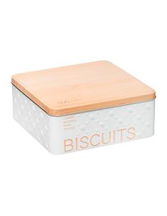 Caja metalica para galletas 500gr mod.scandi nature 3560237555485 77059 NATURE
