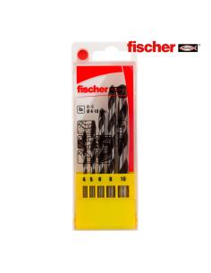 Pack 5 brocas percusion e 4/5/6/8/10 536606 fischer 4048962249293 96344 FISCHER